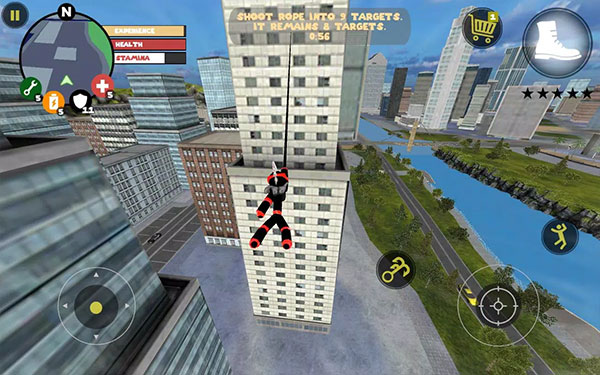 火柴人绳索英雄安卓版手谈汉化