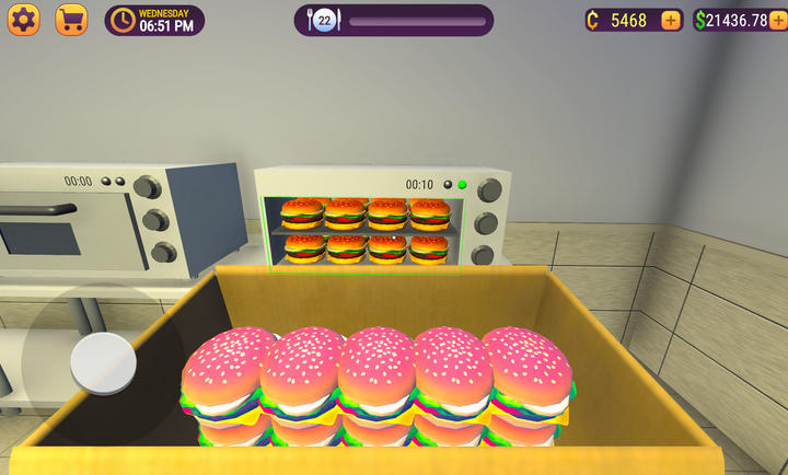 汉堡店模拟器中文版无限金币