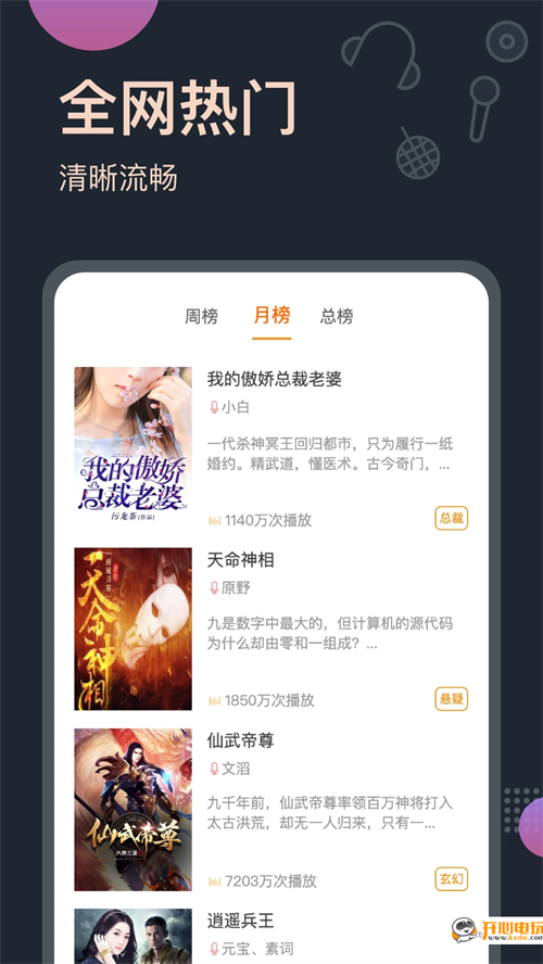 免费听书王去广告