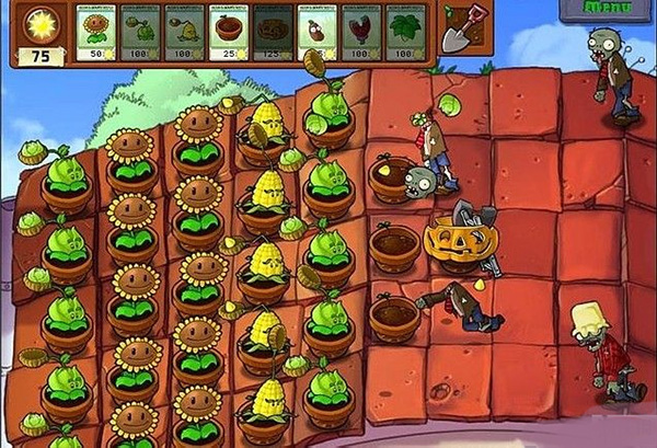 植物大战僵尸进击版