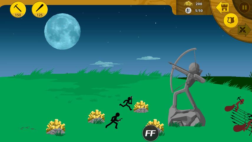 火柴人战争遗产无限钻石无敌版