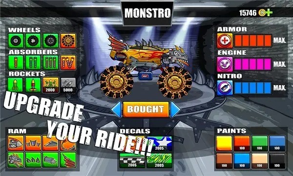 疯狂卡车挑战赛无限金币