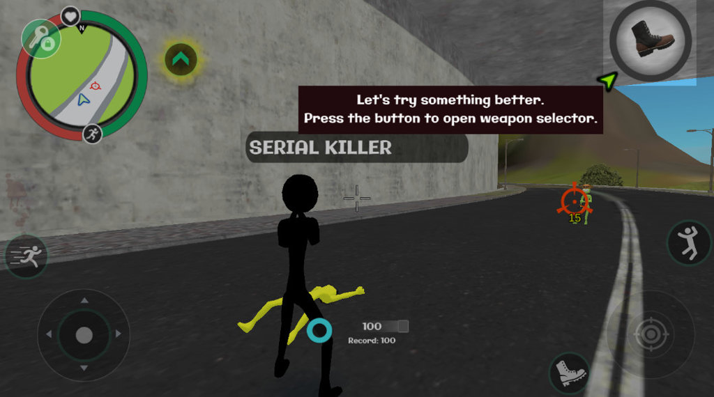 火柴人绳索英雄2无限金币内置菜单