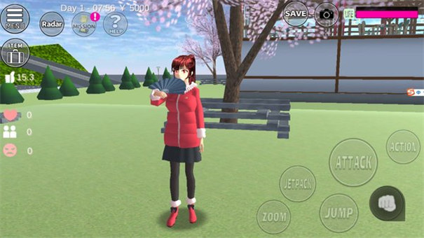 樱花校园模拟器2026内置菜单无敌版