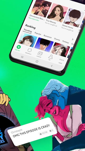 webtoon漫画中文版