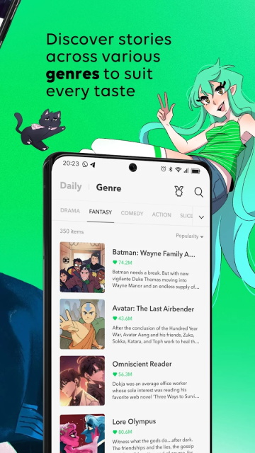 webtoon漫画中文版