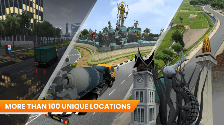 印尼卡车模拟器无限金币汉化版