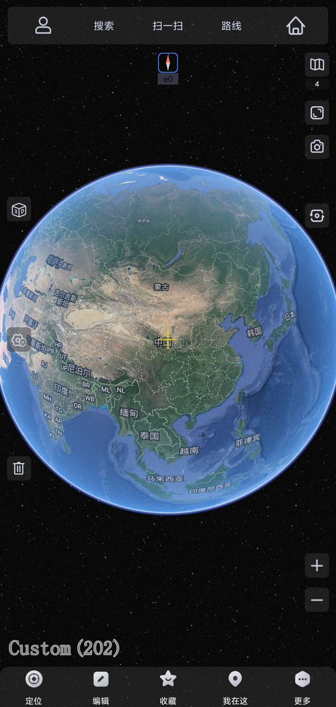 奥维互动地图卫星高清版