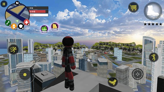 火柴人绳索英雄无限钻石无限血量版