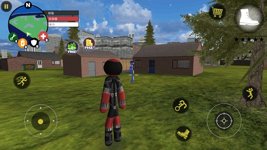 火柴人绳索英雄无限钻石无限血量版