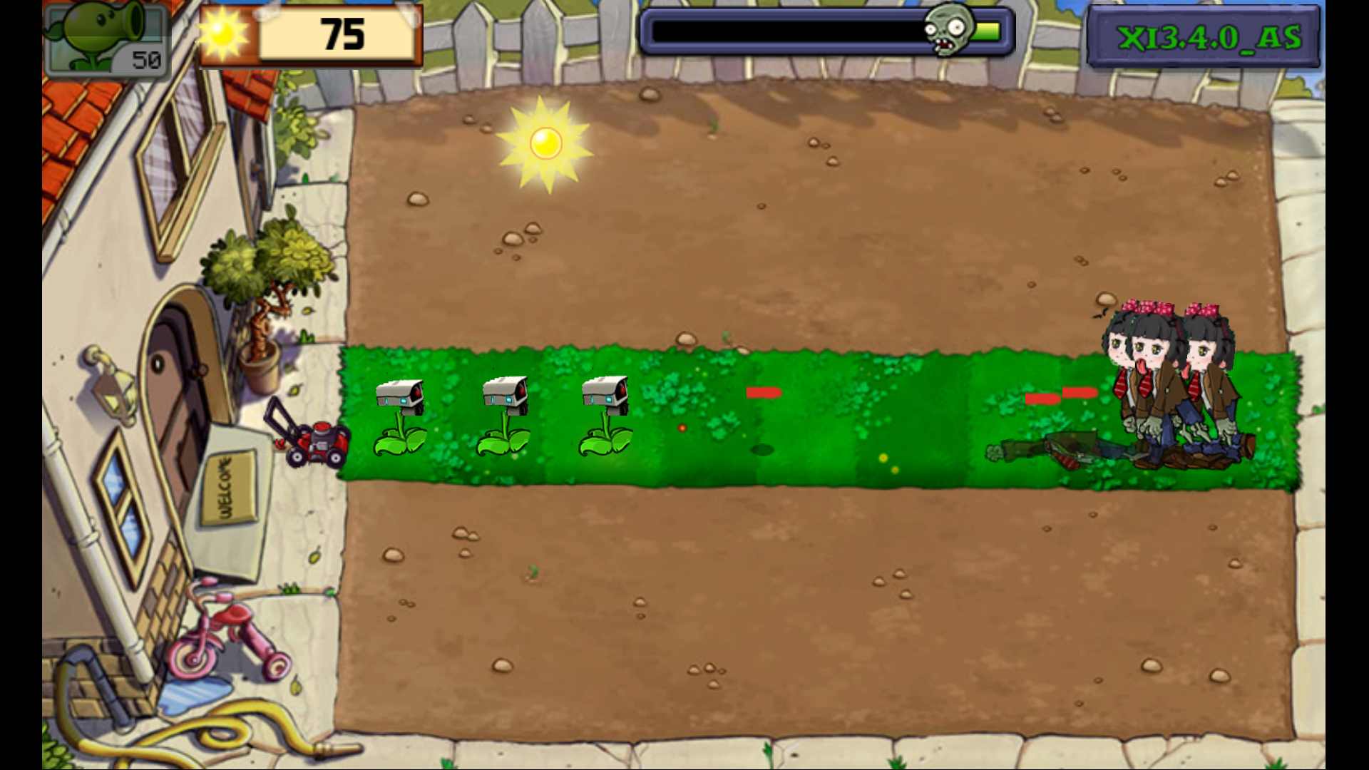 植物大战僵尸小红龙