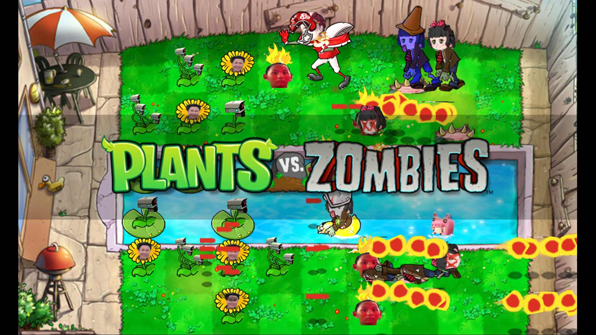 植物大战僵尸小红龙