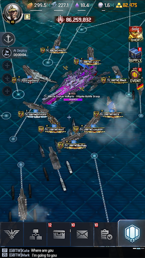 军团之争炮艇战