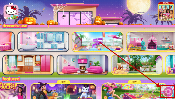 芭比梦幻屋内置菜单版