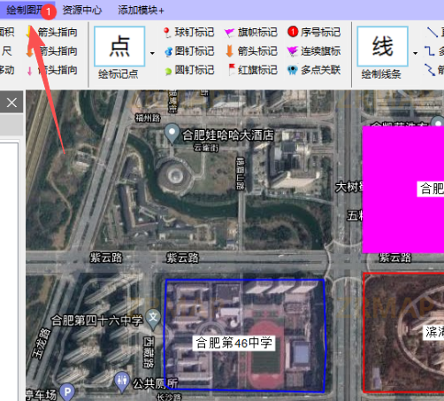 拽人互动地图