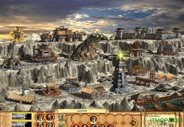 魔法门之英雄无敌4疾风战场地图
