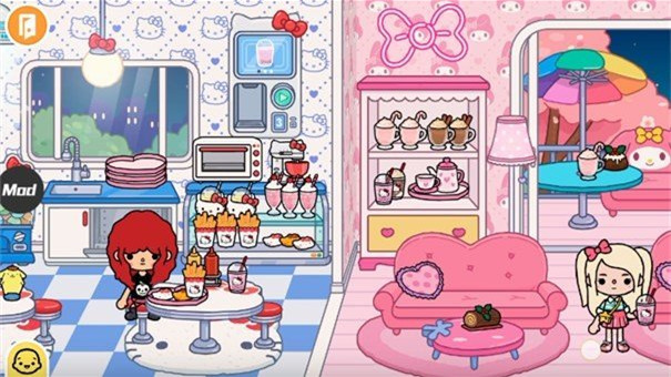 托卡世界三丽鸥家具