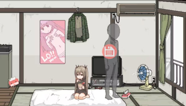 和家里蹲妹妹一起的生活