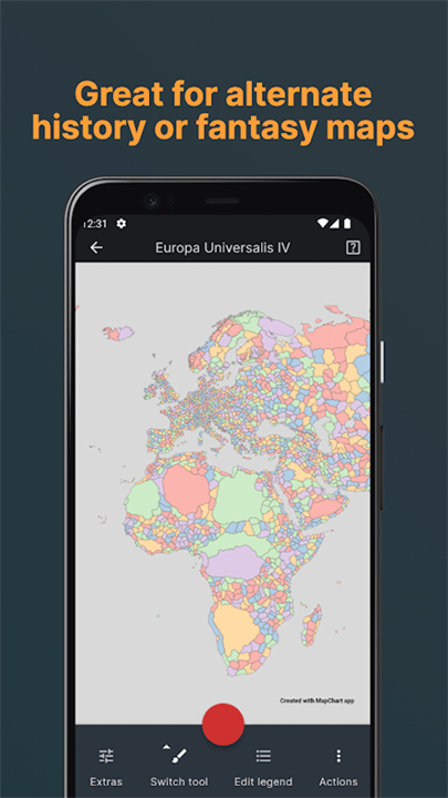 MapChart地图编辑器