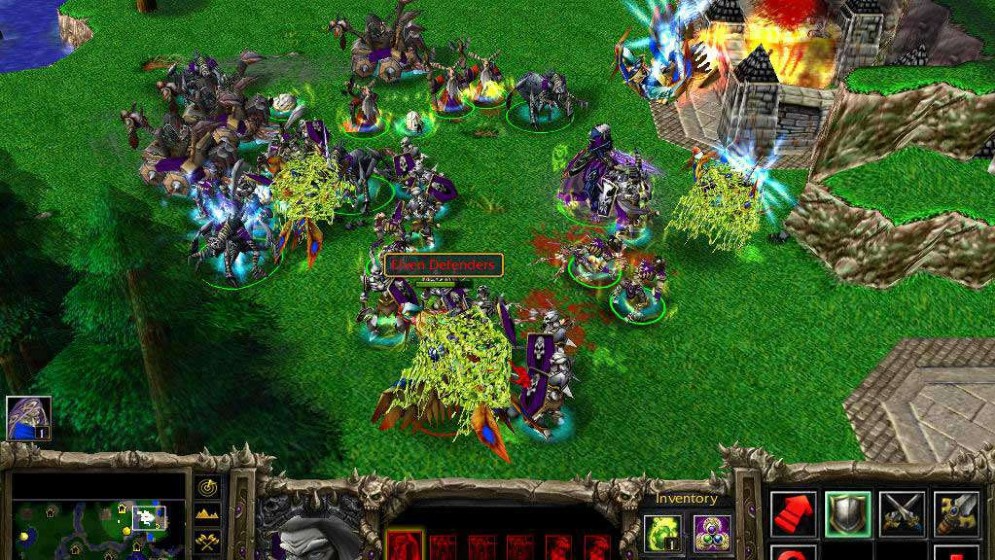 魔兽争霸3冰封王座天地劫寰神结地图