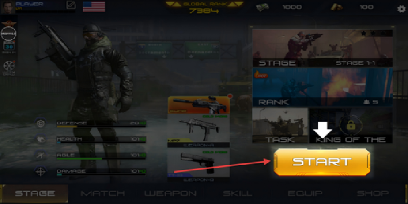 CallofBattle:TargetShootingFPSGame游戏